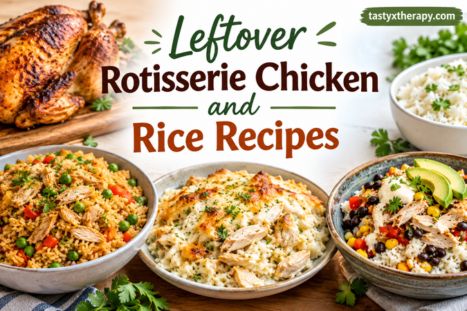 Leftover Rotisserie Chicken and Rice Recipes: Easy, Delicious Ideas for Busy Days
