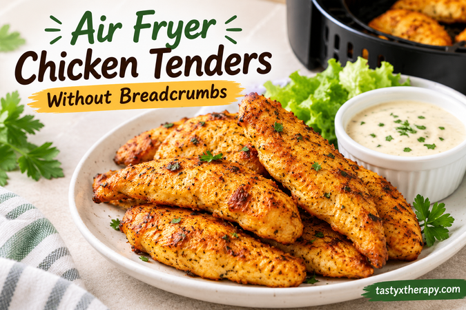 Air Fryer Chicken Tenders Without Breadcrumbs