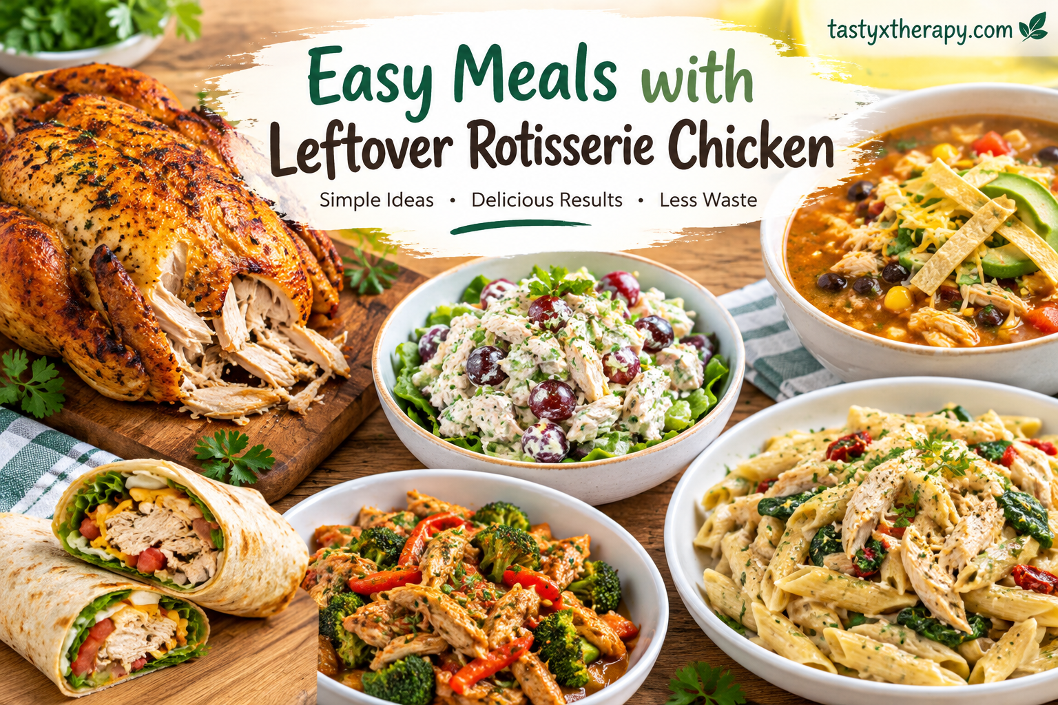 Easy Meals With Leftover Rotisserie Chicken: Delicious Ideas for Busy Days