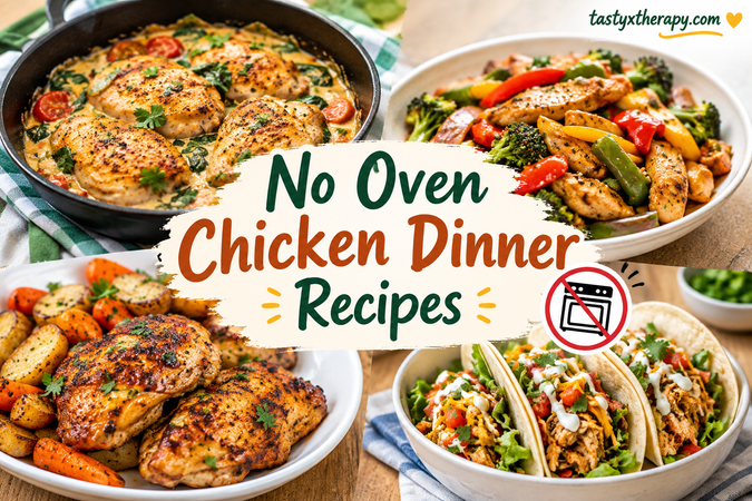 No Oven Chicken Dinner Recipes: Easy, Delicious Meals Made on the Stovetop